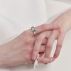 LOVE ME MONSTER Sheer Ribbon Chain Ring (L241MRI060)