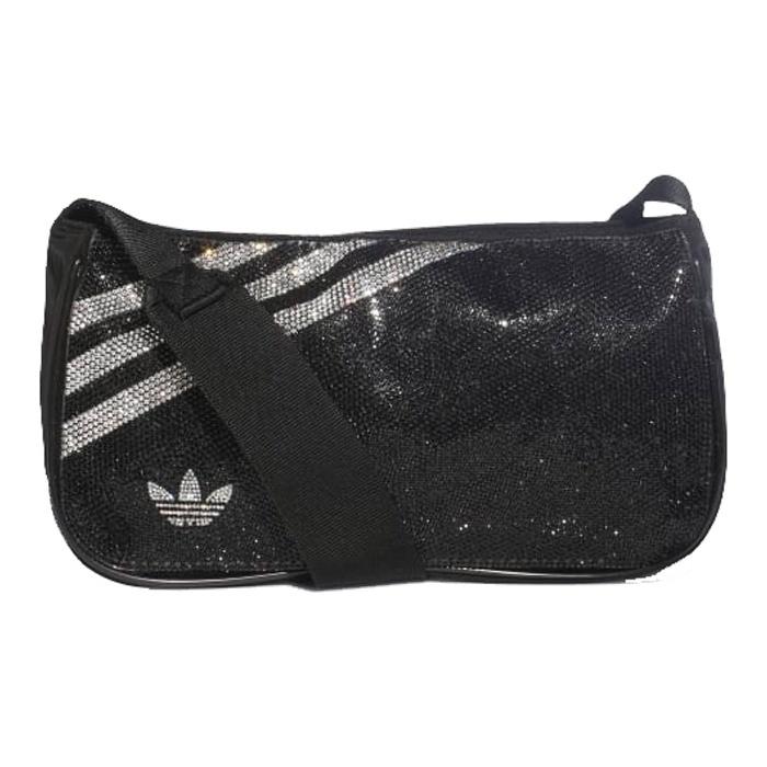 Adidas Originals Inner Compartment Fiberglass Crossbody Bags Mini Unisex Black Mini чёрный