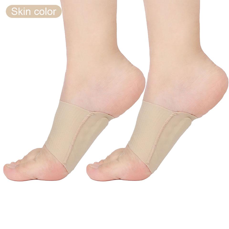 1Pcs Arch Foot Run Pad Support Ankle Brace Foot Pads Medical Protective Gear Breathable Sponge Correction Silicone Pad