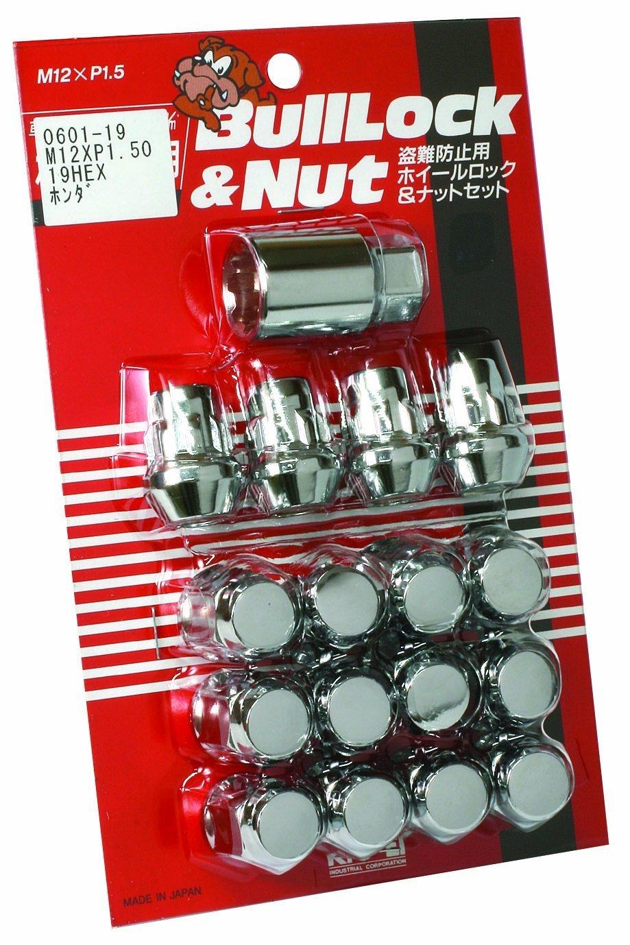 

Bull Bag 19 M12 x для 4H 16 Изделие KYO-EI Замок, Тип, Шестигранник, P1.5, Автомобили, Штук, Номер 0601-19