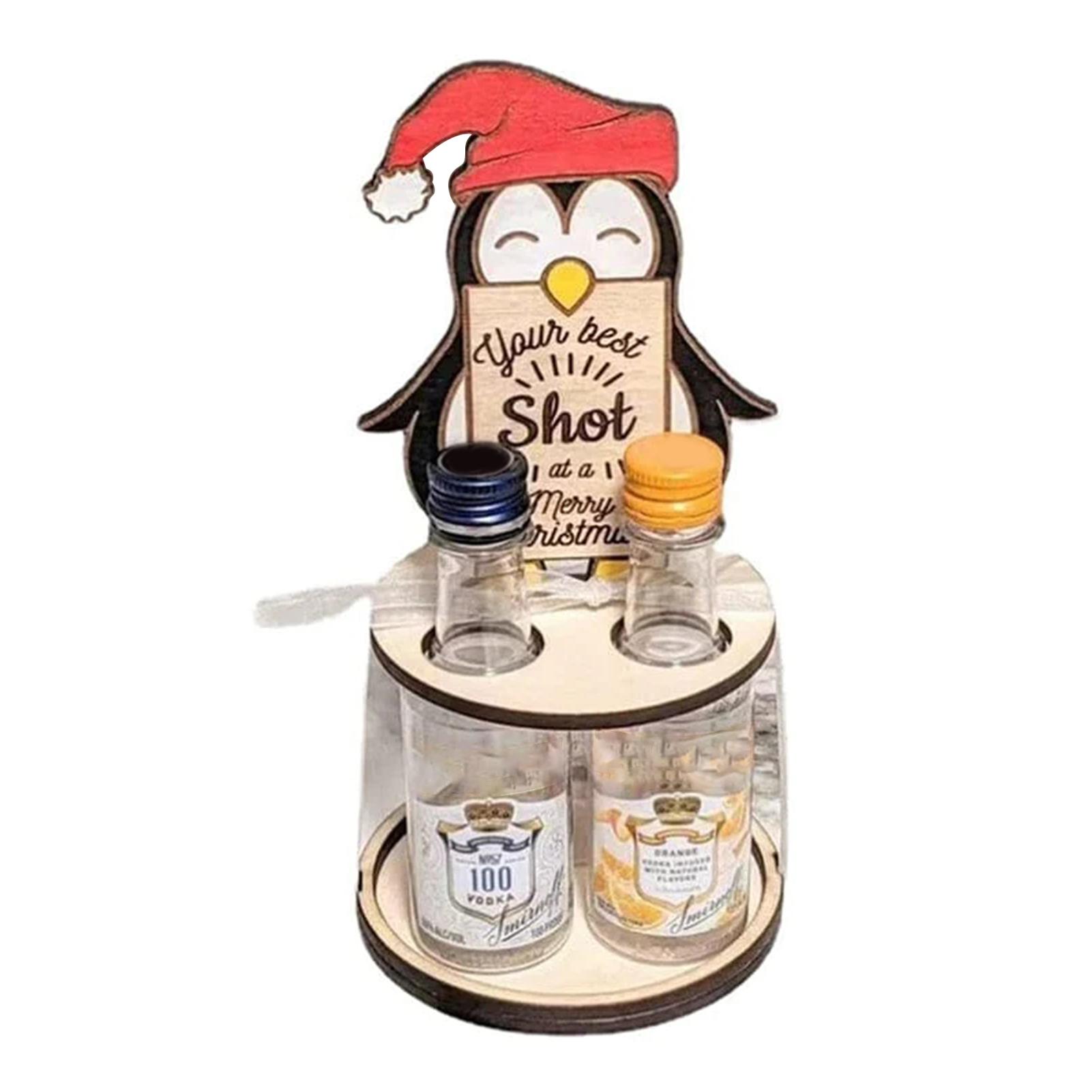 

Mini Bottle Rack Ornaments For Christmas Personalized Holiday Party Decor For Living Room Home