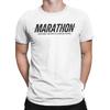 Game Marathon Printed T Shirts for Unisex Women  100 Cotton  Tee Shirt Clothing
