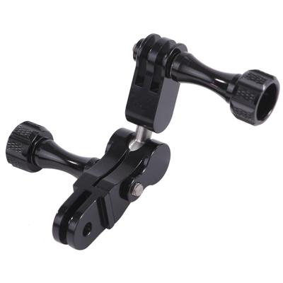 Support en Aluminium Rubonarie pour GoPro et Osmo Action, Rotation à 180° et 360°, Réglage Fin, Clé Incluse (Noir)
