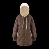 Ailaiyi Women's Faux Two-Piece Hooded Down Jacket
