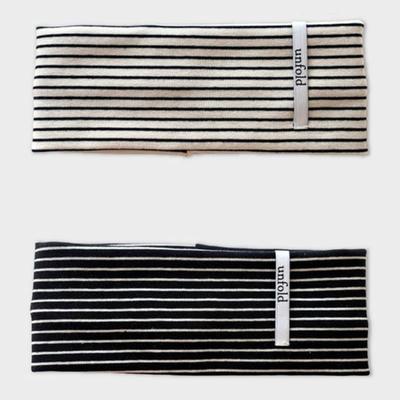 Unfold Hairband Stripe Hairband (2 Colors)