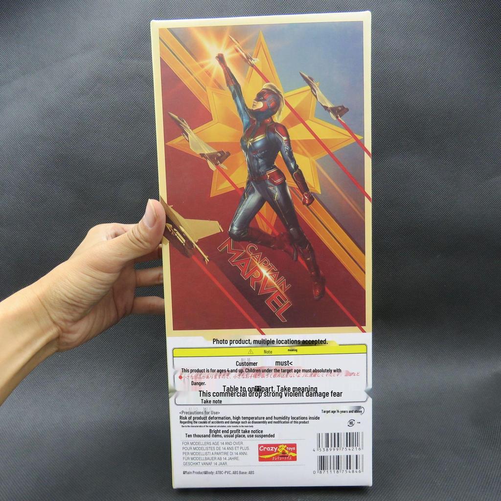 Marvel 1/6 Scale Iron Man MK45 Figure with Color Box - The Flash, Captain Marvel, Thor Edition.