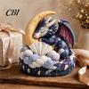 Cabin Style Sewing Kit Quilted DIY Patchwork Tissue Box Kit, with Pre-Cut Fabric, Cover Whimsical Woodland Animal Box, for Adults Beginners Bush Quilt