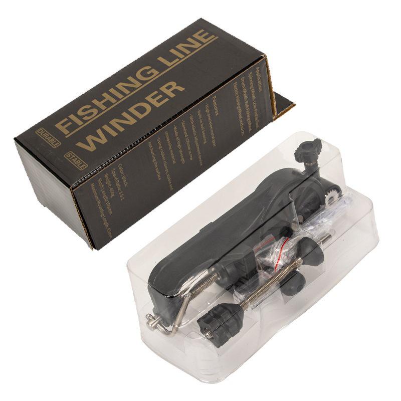 

Universal Reel Line Winder - Black High-Strength Composite, Single-Axis Reciprocating Design for Cross-Border Fishing чорний