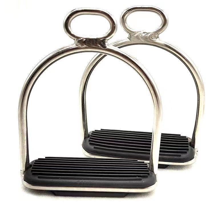 Stainless Steel Non-slip Stirrup Protective Cover for Horse Riding Default Option