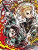 Benefits Kimetsu No the Movie Mugen Train Edition Scratch Card Demon Kimetsu No Yaiba Anime 5th Anniversary [Manufacturer Included] “Demon Slayer