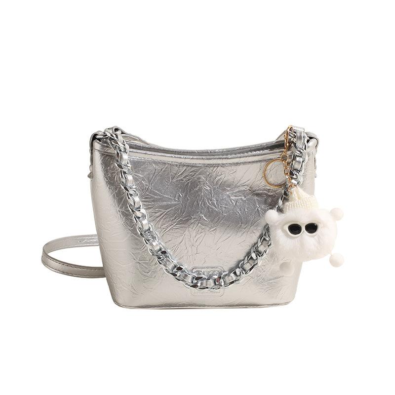 Tasche Damen Neue Damen Schultertasche Vielseitige Kette Tragbare Messenger Bag Pendler Tasche