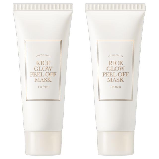 I m from - Rice Glow Peel Off Mask Bundle Set 2 pcs