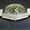 JAPAN VINTAGE SEIKO 5 AUTOMATIC 6309A MENS GREEN COLOR DIAL WATCH A500845-5