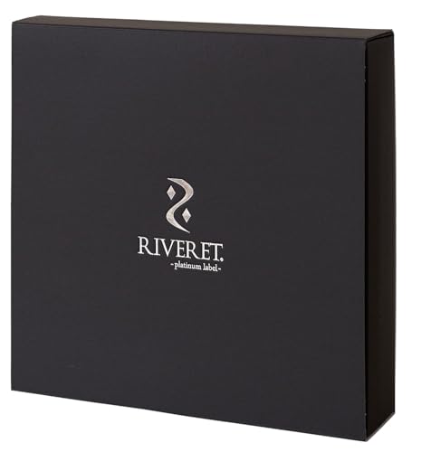 RIVERET RV-412WB Square Dinner Plates, 24-Pair Set