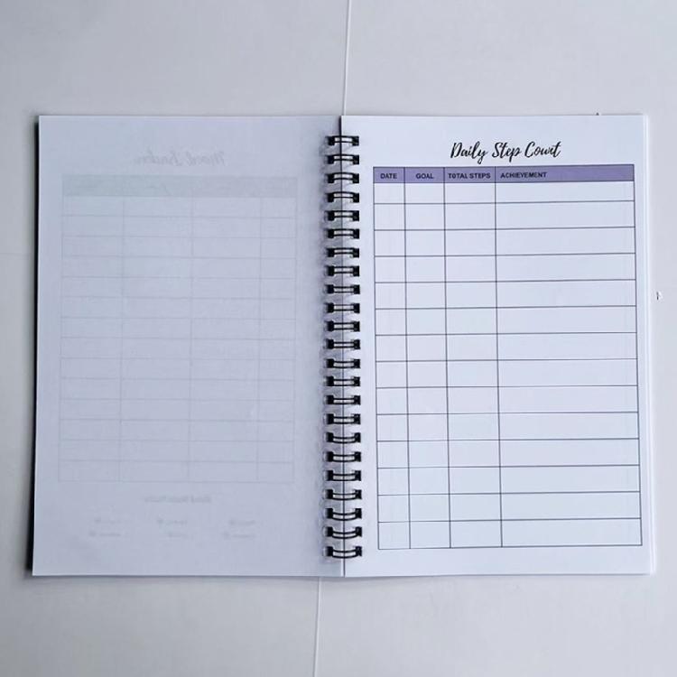 Weight Loss Journal Fitness Book Exercise Planner Weight Management Journal Pounds Lost & Body Measurement Notebook