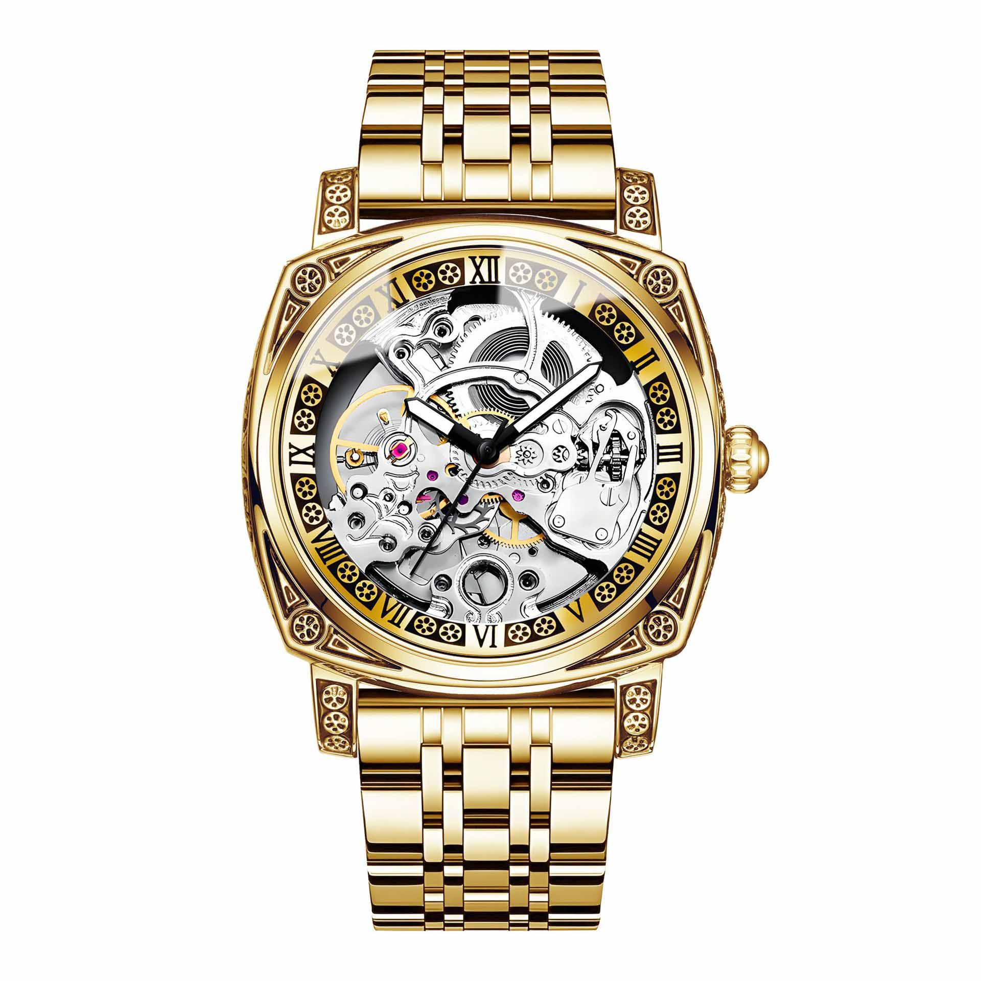 

Мужские водонепроницаемые светящиеся наручные часы-будильник для бега One Size