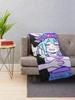Omori Character II Throw Blanket Flannel Fabric Giant Sofa Blankets