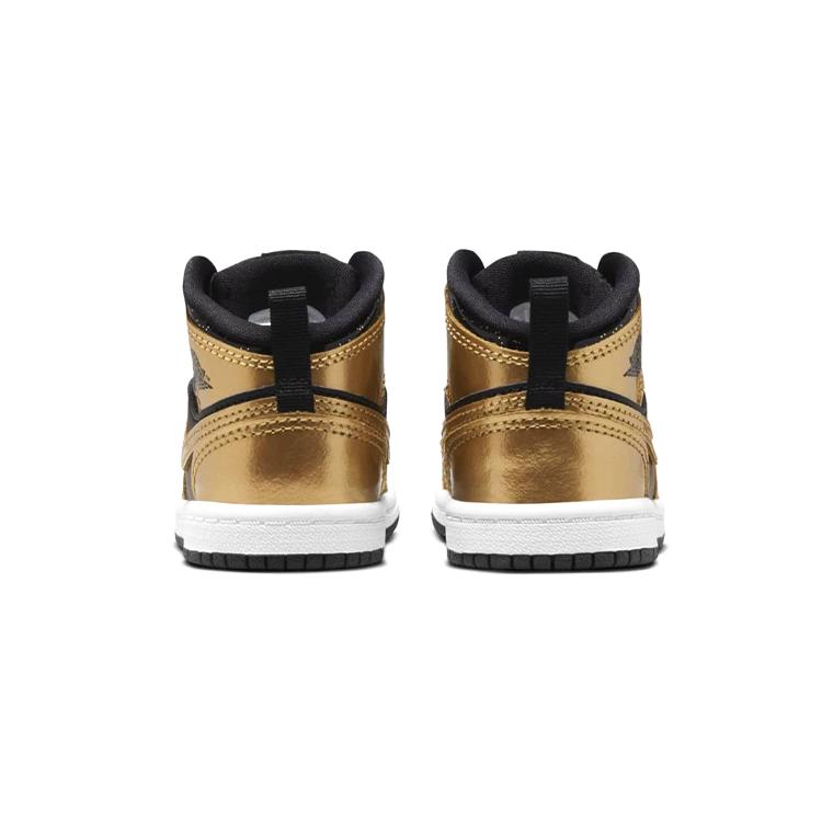 New Jordan 1 Mid SE Metallic Gold Black TD DR6969-071