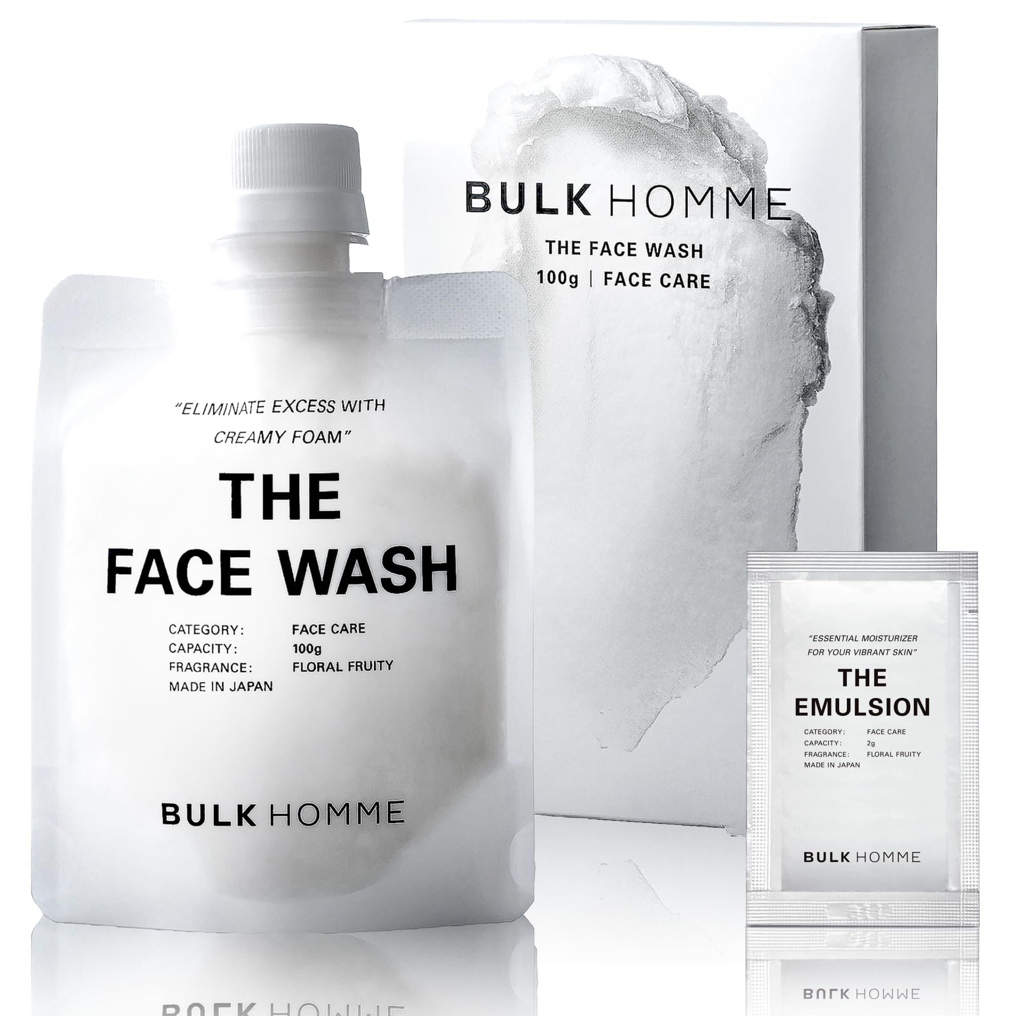 

Bulk Homme Гель для умывания для мужчин 100 г с 1 пробником THE FACE WASH
