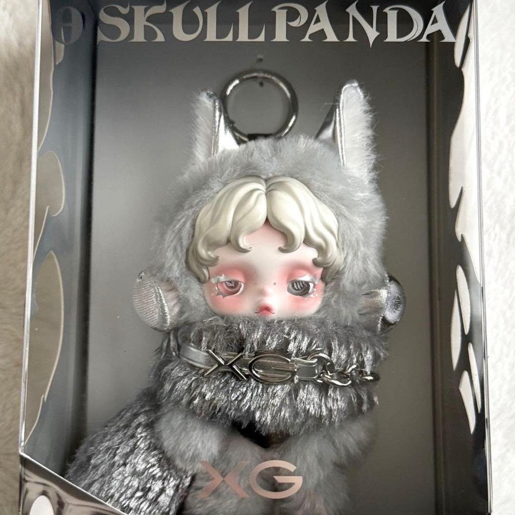 SKULLPANDA XG Plüschtier Anhänger Japan Exklusiv POP UP SHOP ALPHAZ