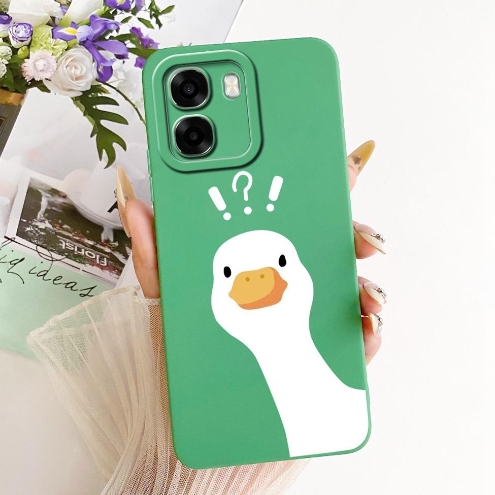 For Oppo A6 4G CPH2817 Casing For Oppo A6 5G Cover Luxury Fashion Cute Funny Painted Silicone Case For Oppo A6 CPH2831 PLT120