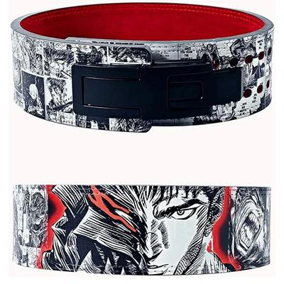Fitness pásek Berserk Guts Creative Anime ochrana pasu hluboký dřep, silný tah, vzpírání a ochrana pasu