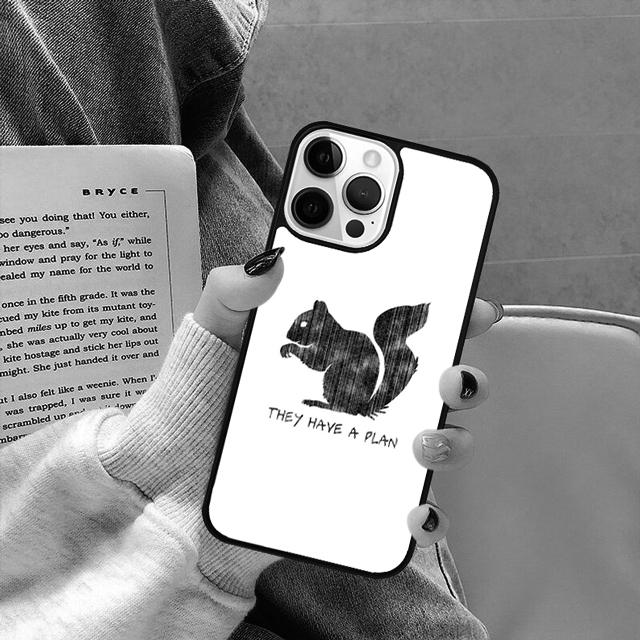

Cartoon Animal Squirrel Phone Case Cover for iPhone 17 Air 16 16e 15 13 14 11 12 Pro Max Plus coque fundas Shell iPhone 14