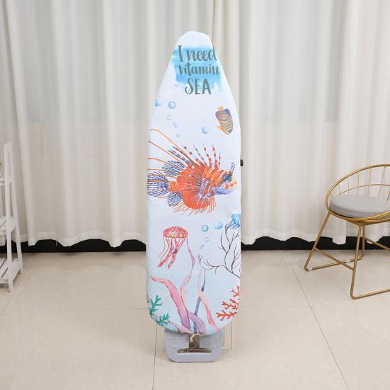 Yousheng Strykbordsskydd Värmebeständig Lättmonterad Ultratjock stoppning Anti-skalning Digitaltryck Strykbordsöverdrag för tvättbutik