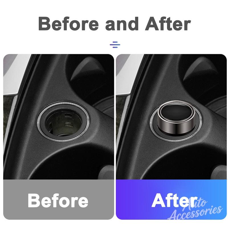 For BMW M X1 X3 Car Cigarette Lighter Cover Dust-Proof Cap Decorate Metal Accessories For BMW M Power M1 M2 M3 M5 X1 X3 X5 X6 X7 E46 E39 E36 E60 HK1