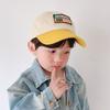 Letter Embroidery Children Baseball Caps Sun Protection Sunshade Cap New Duck Tongue Cap  Outdoor