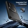 Magnetic Stand Phone Case for Moto Edge 50/56/57 with Full Lens Coverage
