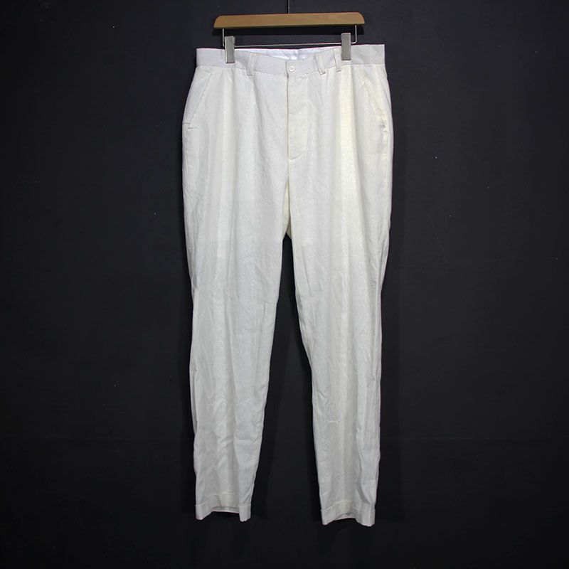 

Export Fashion Lightweight Breathable Casual White Wide Leg Pants White 42