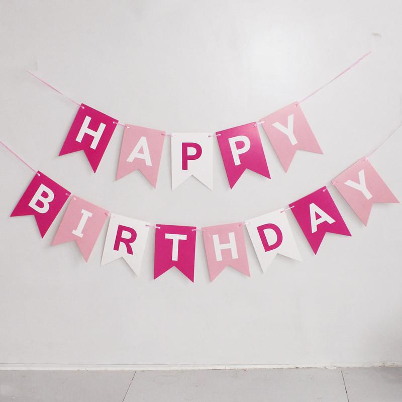 

С Днем Рождения Баннер Рыбий Хвост - Украшение для детской вечеринки