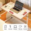Computer Desk Bedside Adjustable Small Table Household Small Table with Wheels Movable Laptop Stand Simple Small Dining Table