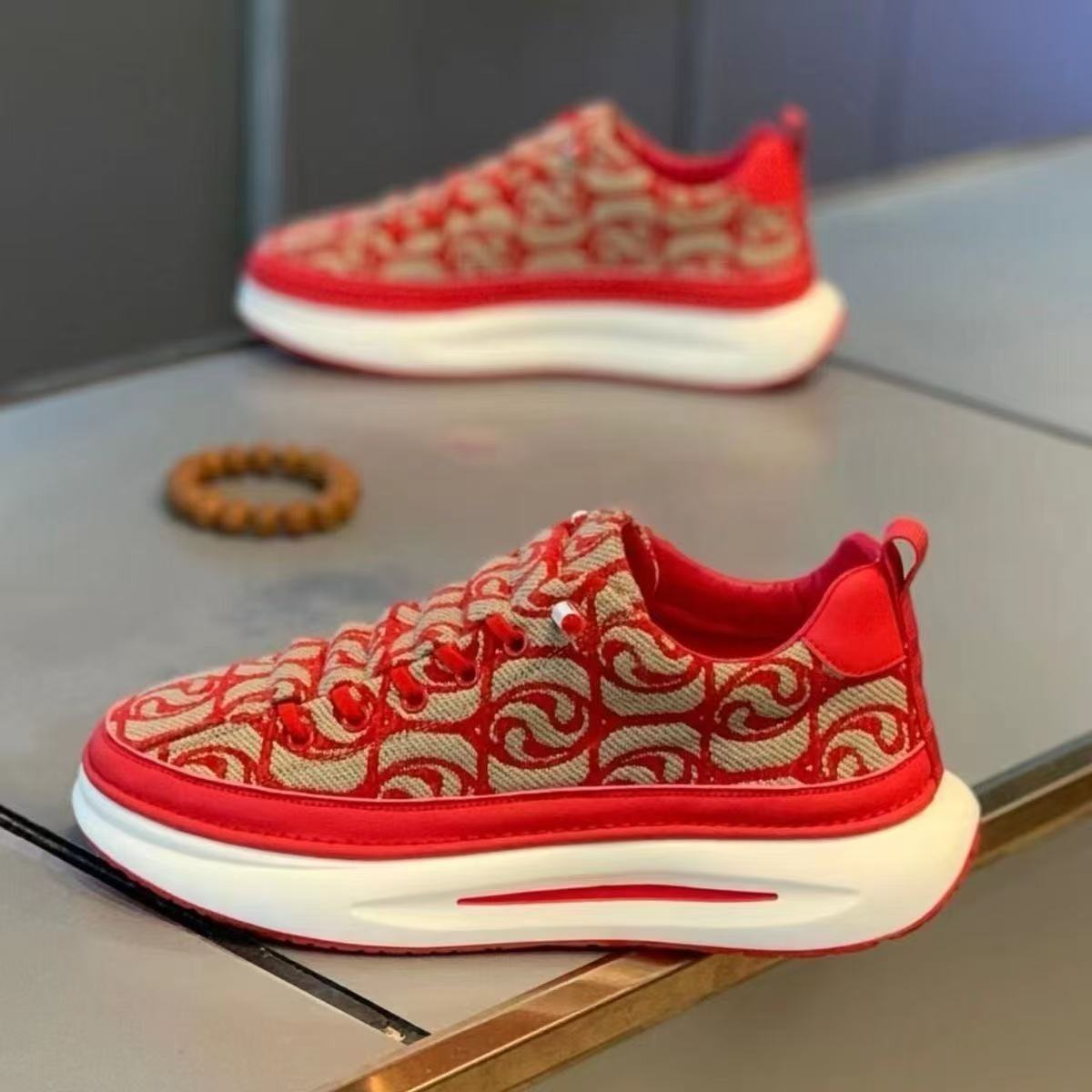 22 новые кроссовки на толстой подошве холщовые спортивные повседневные папины кроссовки 36