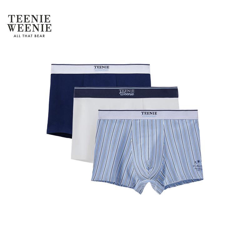 Teenie Weenie Men s Antibacterial Breathable Cotton Boxer Briefs M