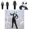 Jack Skellington Cosplay Costume Halloween Party Outfit For Boys