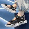 Fashion Summer Men's Outdoor Sandals High Quality Non-Slip Comfortable Man Beach Sandals Fashion Thick Soled Casual Sandals Zapatos