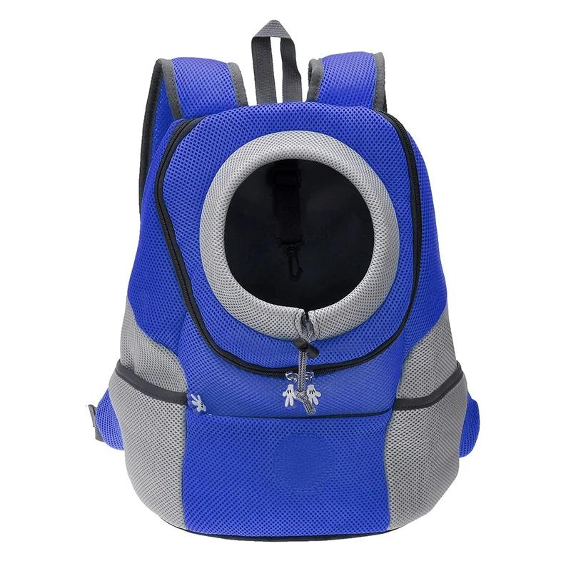 Geantă portabilă de exterior pentru animale de companie cu umăr dublu pentru câini, de călătorie, respirabilă, geantă pentru câini, geantă de transport pentru câini de exterior, accesorii pentru transportul animalelor de companie