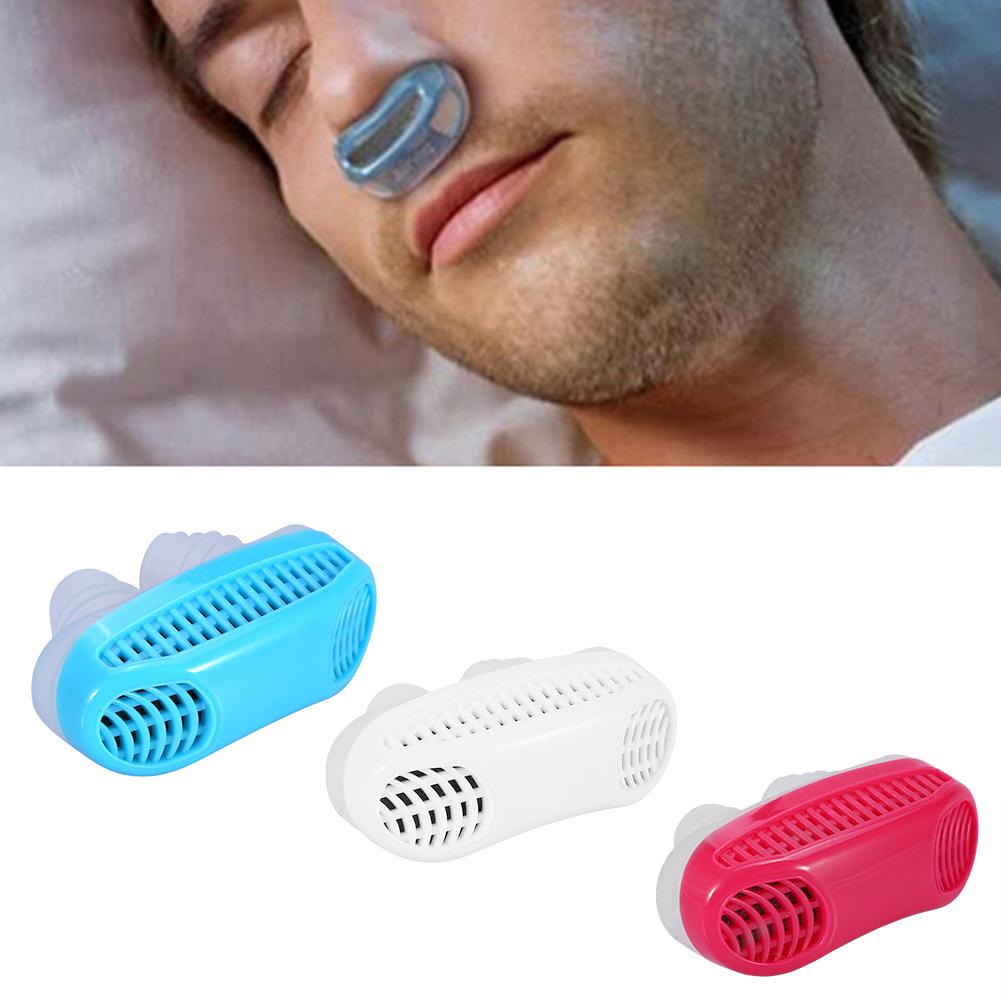 3Colors Relieve Anti Snoring Device Guard Easy Sleeping Breath Aid Clip Nasal Dilator Device