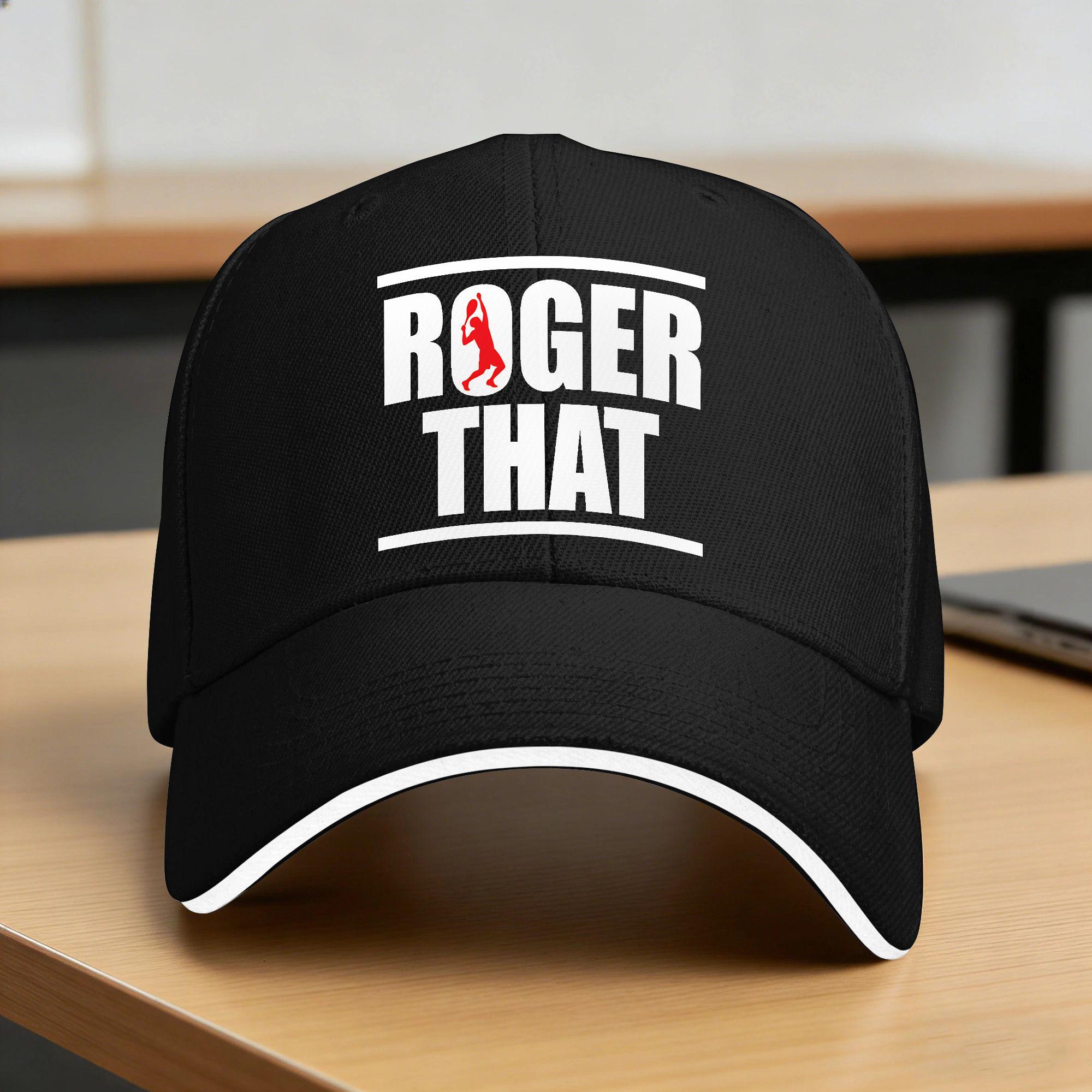 RF Roger Federer That Baseball Cap Streetwear Trucker Hat Summer Unisex Adult Kpop Rock Baseball Caps One Size