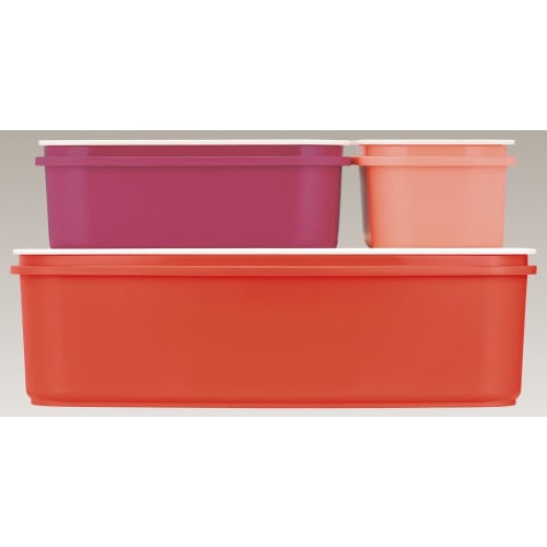 Thermos Family Fresh Lunch Box, Red Check, DJF-4002 RC
