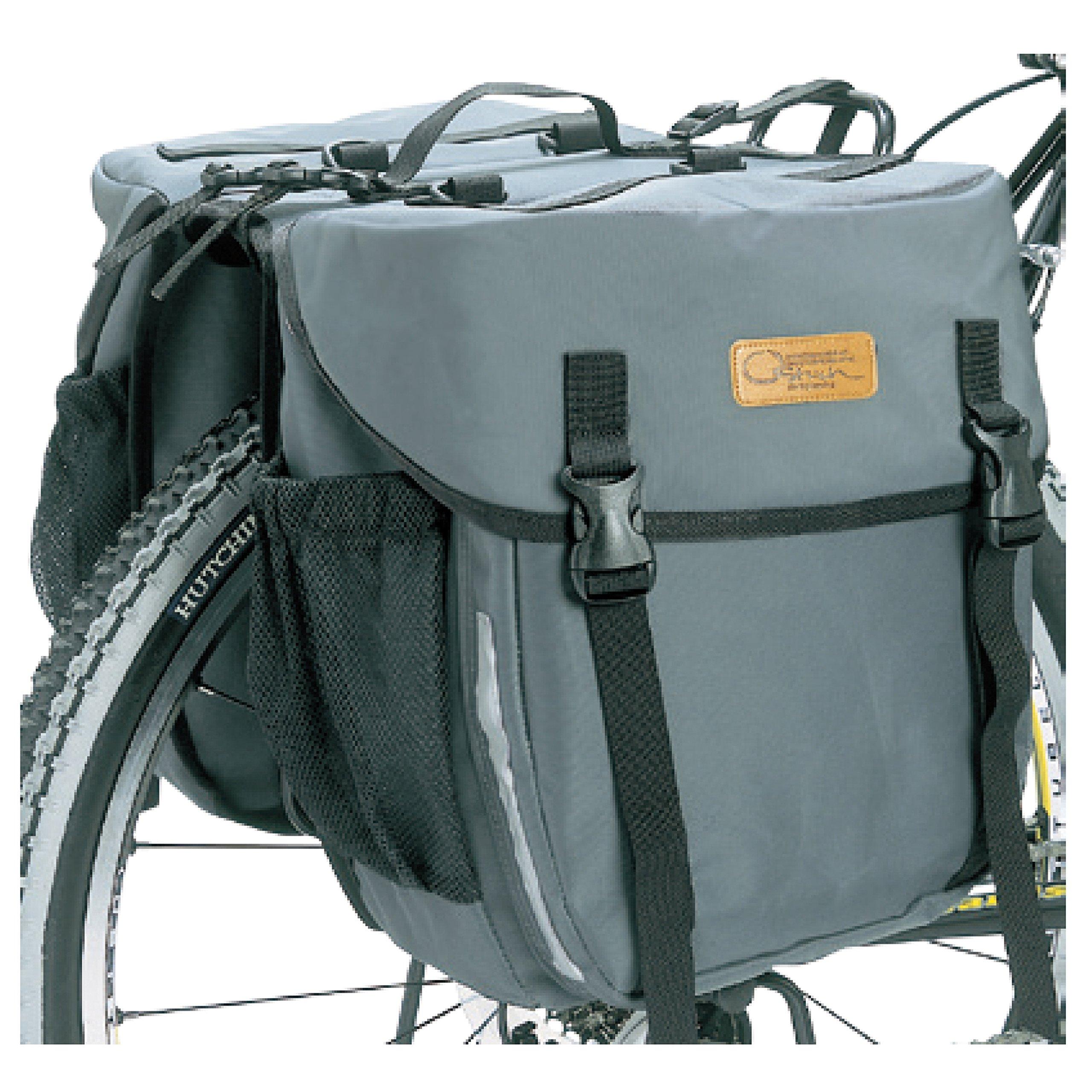 

Велосумки Ostrich Левая и Правая x 320 мм x 140 мм [P-225] Серые, Комплект, 19,5 л (340мм (каждая сторона)) серый