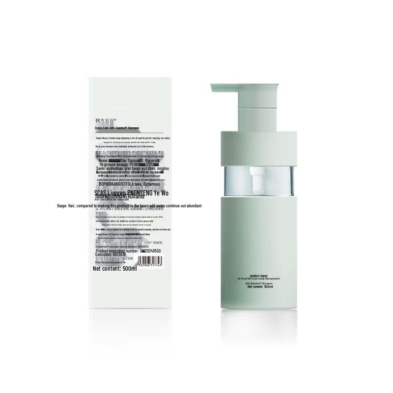 Korean Five Grains Scalp Management Anti-Dandruff Shampoo