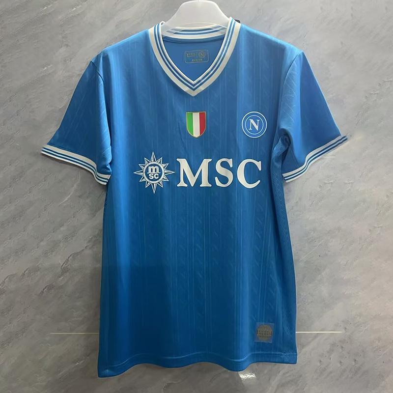 Napoli Jersey 2627 Serie A Home Fan Edition Printing No. 11 De Bruyne Naples Jersey