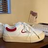 Student Flat-soled White Shoes Spring New Versatile Leather Canvas Shoes Brand Casual Sports Women's Shoes
