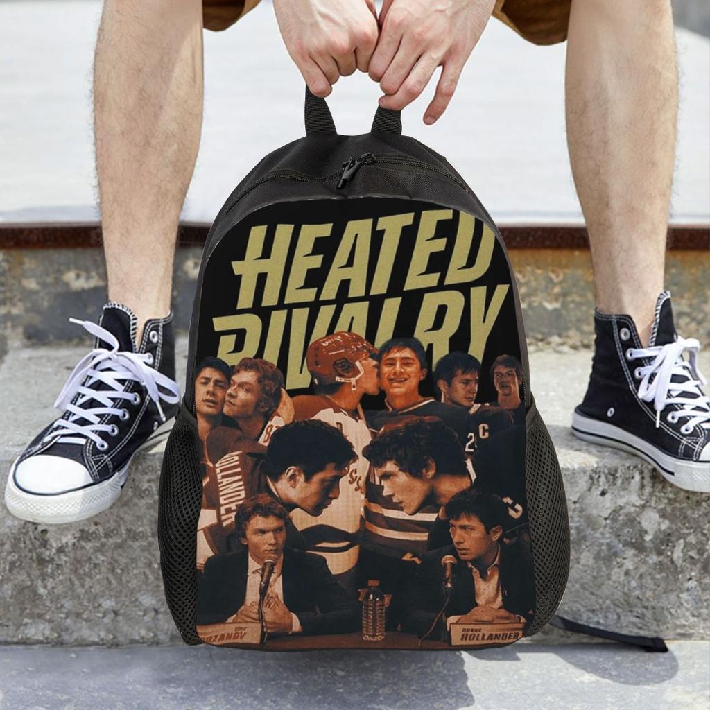 Heated Rivalry Humorous Backpack for Kids Girls Boys Lightweight Hollander and Ilya Rozanov School Bags for Toddlers Preschool