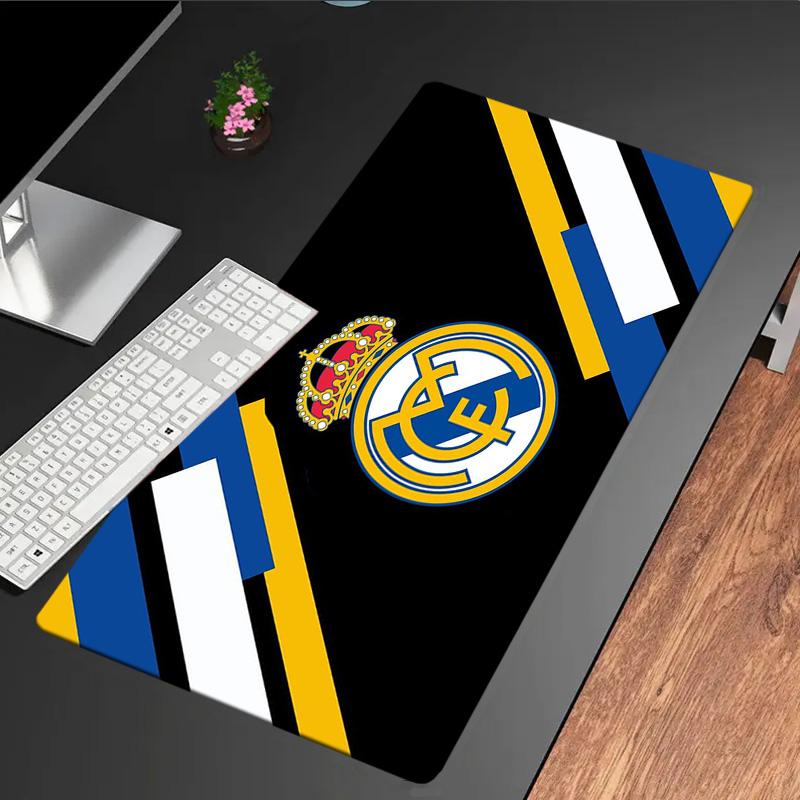 Real Madrid Crest Mouse pad Mouse pad, Gaming Mouse Pad, keyboard pad, Desk Decor for computer notebook Fan Gift Birthday Gift