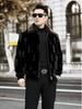 Men's Golden Mink Faux Fur Winter Coat