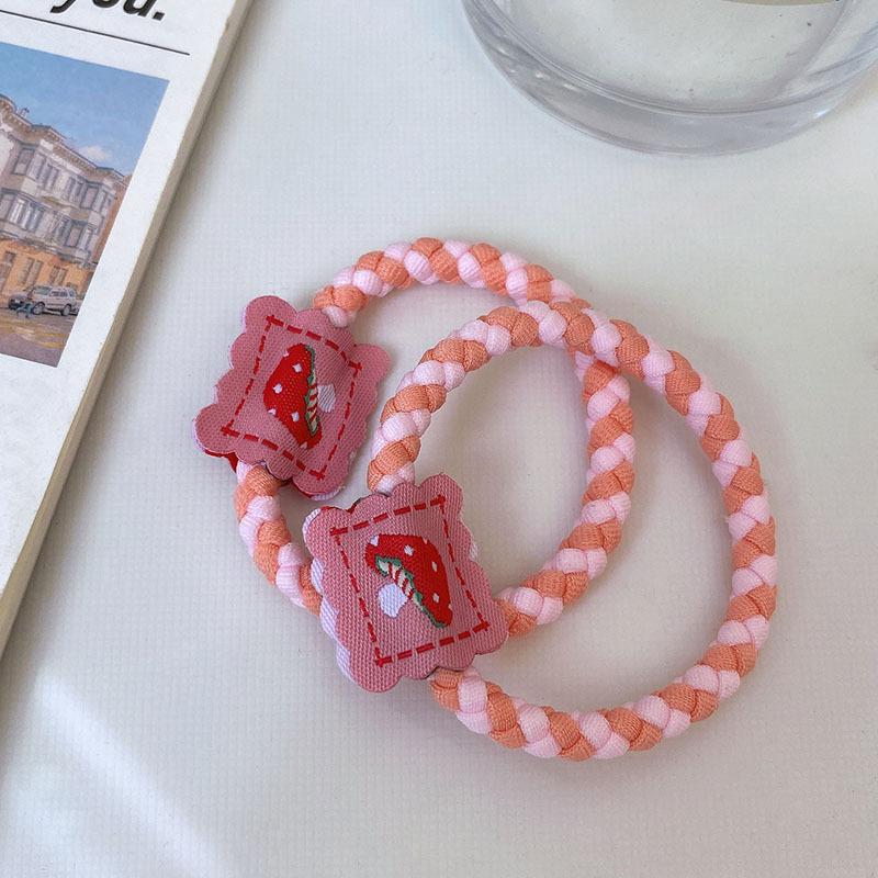 2023 New Korean Scrunchie Set Sweet Large Rubber Band Hair Rope For Women Elastic Hairbands Headbands Hair Accessories Headwear